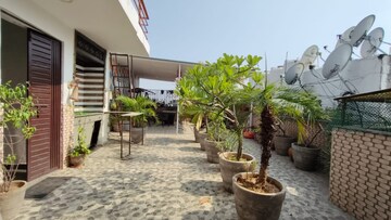 1 BHK Builder Floor – Exterior View View at Saket - for Rent