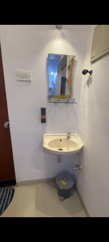 Bathroom in 1 BHK Apartment at Suvidha Pratima CHS, Andheri East – for Rent