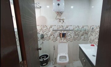 Bathroom in 2 BHK Apartment at MI Rustle Court, Gomti Nagar – for Rent