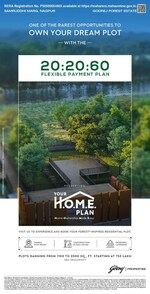 1100 Sq.Ft. Plot in Godrej Forest Estate