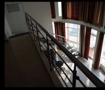 Balcony in 4 BHK Apartment at Omaxe Heights II, Gomti Nagar – for Rent