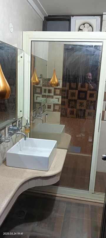 Bathroom in 3.5 BHK Apartment at Sector 20 – for Rent