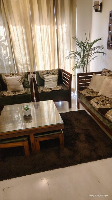 Living Room in 2 BHK Apartment at Pioneer Park Phase 1, Sector 61 – for Rent
