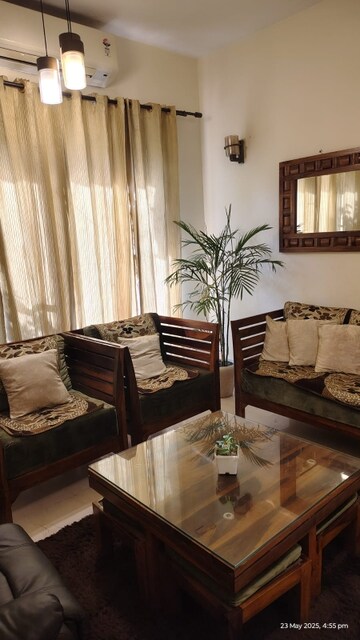 Living Room in 2 BHK Apartment at Pioneer Park Phase 1, Sector 61 – for Rent