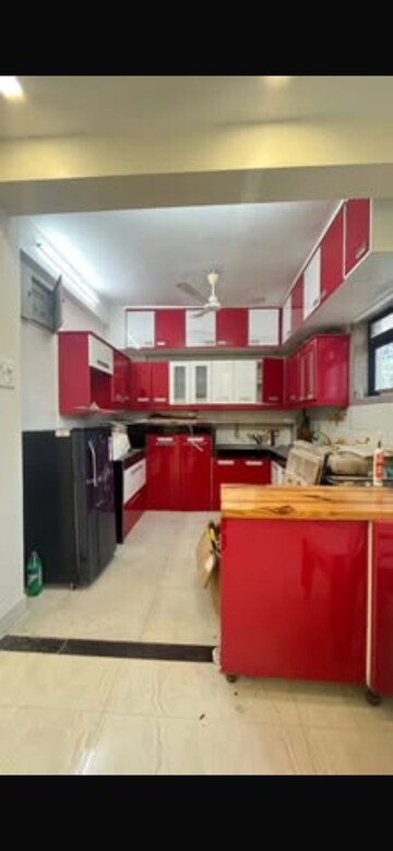 Kitchen in 3 BHK Apartment at Ajmera Beverly Hills and Royal Empire, Andheri West – for Rent