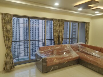 Living Room in 3 BHK Apartment at Acme Ozone, Manpada – for Rent