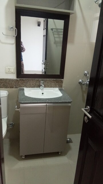 Bathroom in 3.5 BHK Apartment at M3M Golf Estate, Sector 65 – for Rent