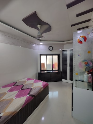 Bedroom in 3 BHK Apartment at Acme Ozone, Manpada – for Rent