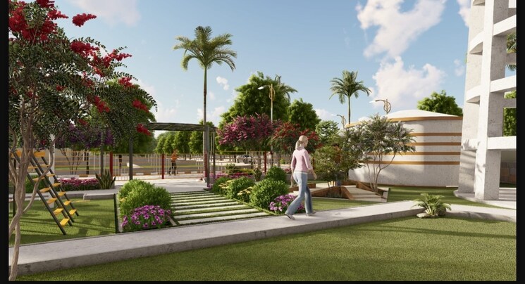 Garden, riyasat-krishnam-residency  200 Sq.Yd. Plot In Shriramgopalpura Jaipur 8795285