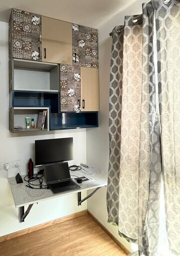 Master Bedroom in 1 BHK Apartment at Brigade Cornerstone Utopia, Varthur – for Rent