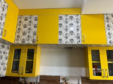 Living Room in 1 BHK Apartment at Brigade Cornerstone Utopia, Varthur – for Rent