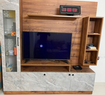 Living Room in 1 BHK Apartment at Brigade Cornerstone Utopia, Varthur – for Rent