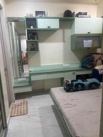 Master Bedroom in 1 BHK Apartment at Ashar Edge, Pokhran Road No Two – for Rent