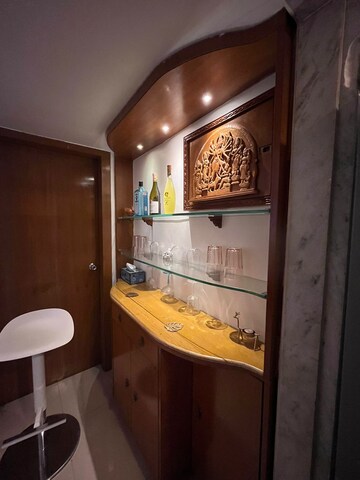 Kitchen in 3 BHK Apartment at Neelkanth Greens, Manpada – for Rent