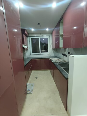 Kitchen in 3 BHK Apartment at Navbharat Apartments, Paschim Vihar – for Rent