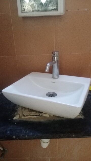 Bathroom in 3 BHK Apartment at Mahagun Mywoods, Sector 16c Greater Noida – for Rent
