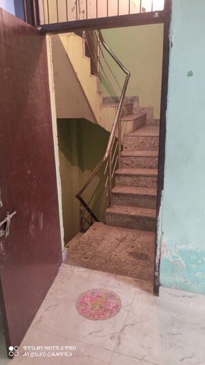 Staircase in 2 BHK Builder Floor at Krishna Park – for Sale
