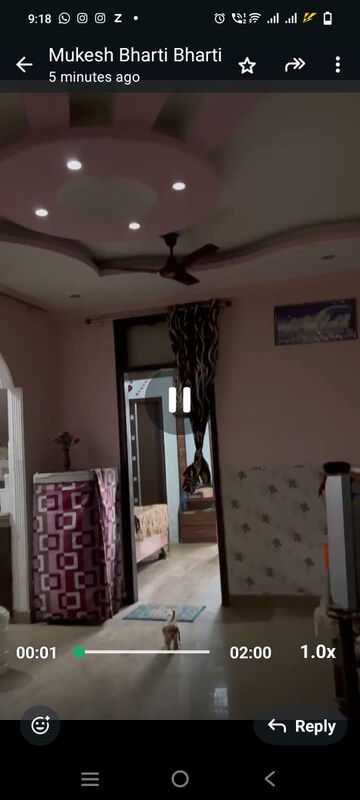 Bedroom in 2 BHK Builder Floor at Gaur City-2, Gaur City 2 – for Rent