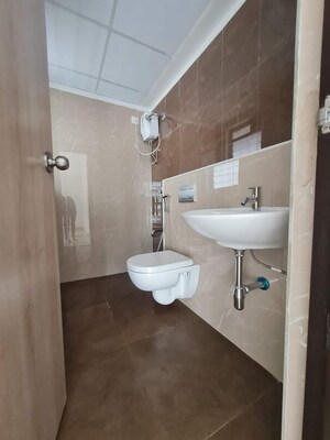 Bathroom in 1 BHK Apartment at Lodha Palava Downtown, Dombivli East – for Sale
