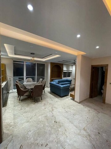 Living Room in 2 BHK Apartment at Ramky Towers, Gachibowli – for Rent