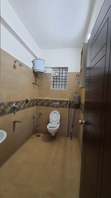 Bathroom in 3 BHK Apartment at Whitefield – for Rent