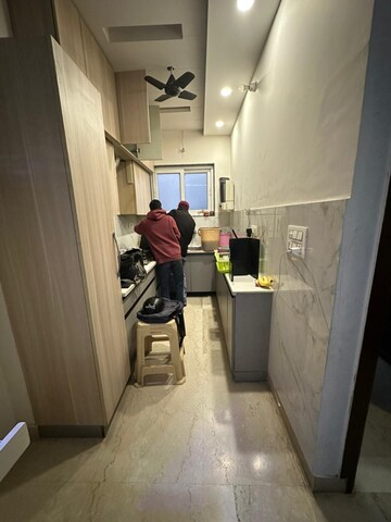 Kitchen in 2 BHK Apartment at Triveni Apartments CGHS, Paschim Vihar – for Rent