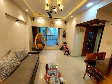 Living Room in 2 BHK Apartment at Gurukrupa Marina Enclave, Malad West – for Sale