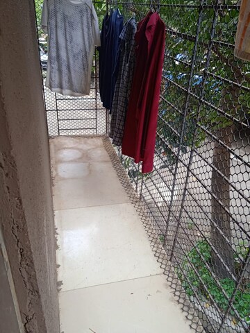 Balcony in 2.5 BHK Apartment at Shree Tirupati Siddeshwar Gardens Villa, Dhokali – for Rent
