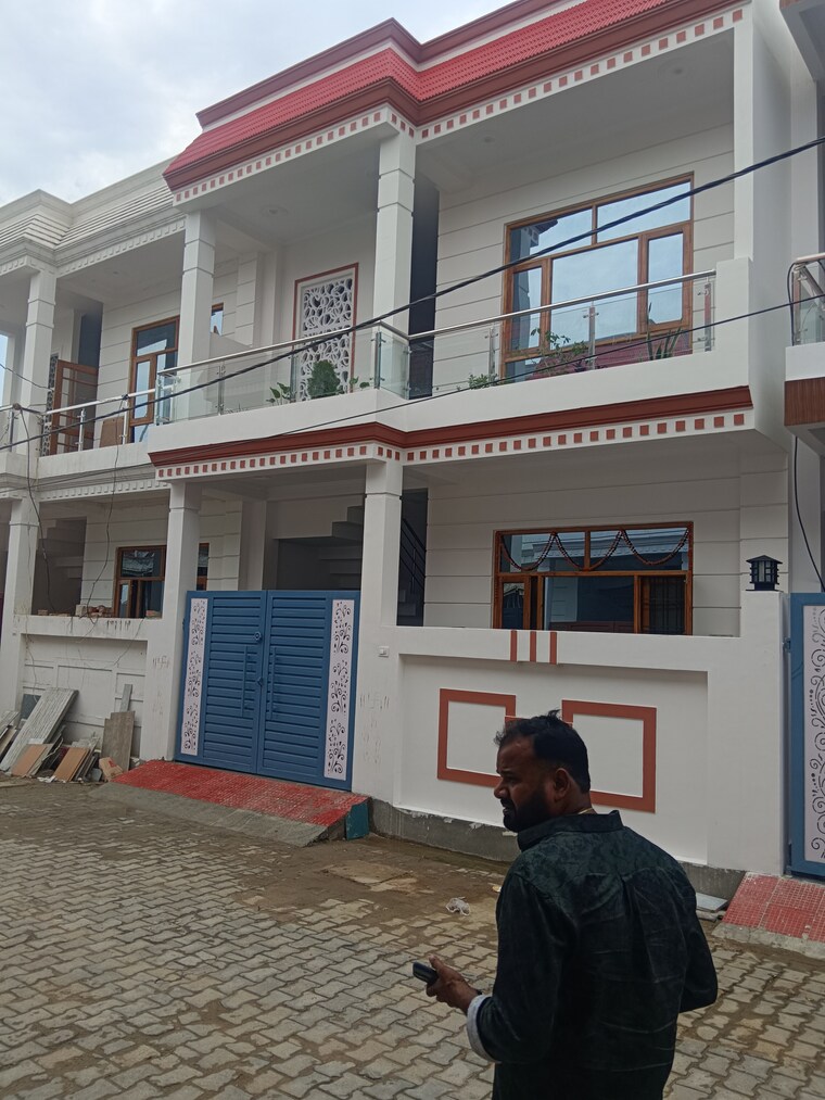 Exterior View, gomti nagar 3 Bedroom 1100 Sq.Ft. Villa In Gomti Nagar Lucknow 8795521