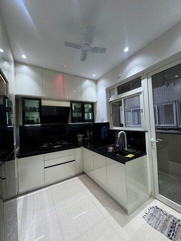 Kitchen in 3 BHK Apartment at Aurobindo Kohinoor, Serilingampally – for Rent