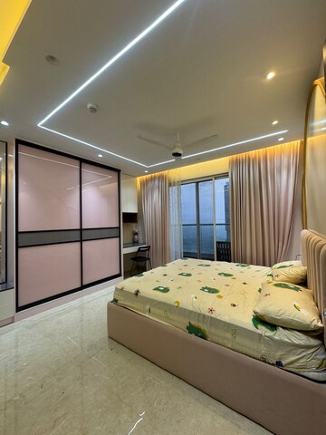 Bedroom in 3 BHK Apartment at Aurobindo Kohinoor, Serilingampally – for Rent