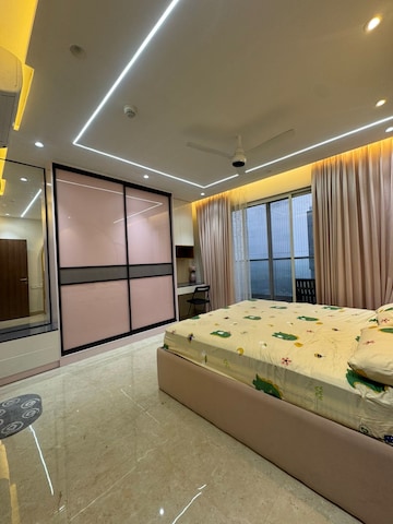 Bedroom in 3 BHK Apartment at Aurobindo Kohinoor, Serilingampally – for Rent