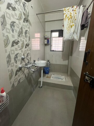 Bathroom in 3 BHK Apartment at Ankur Heights, Kothrud – for Sale