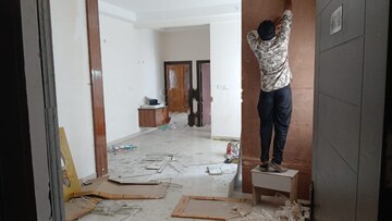 Living Room in 2.5 BHK Apartment at SMR Vinay Iconia Hyderabad, Kondapur – for Rent
