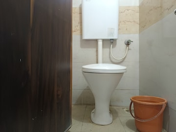 Bathroom in 1 RK Apartment at Railwaymens Apna Ghar CHS, Jogeshwari East – for Rent