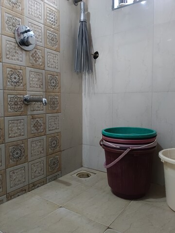 Bathroom in 1 RK Apartment at Railwaymens Apna Ghar CHS, Jogeshwari East – for Rent