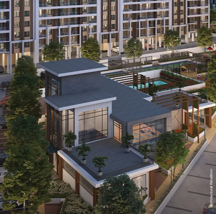 Balcony, nyati-esteban 2 Bedroom 837 Sq.Ft. Apartment In Undri Pune 8795602