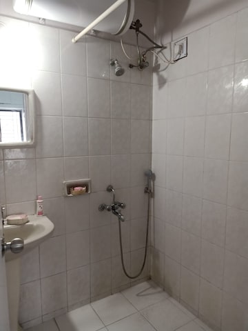 Bathroom in 3 BHK Apartment at Sahawas Society – for Rent