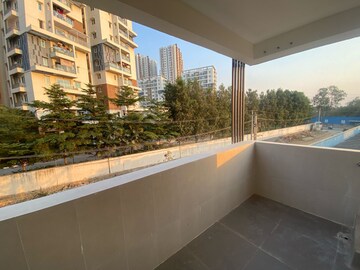 Balcony in 3 BHK Apartment at Manjeera Casa, Gopanpally – for Rent