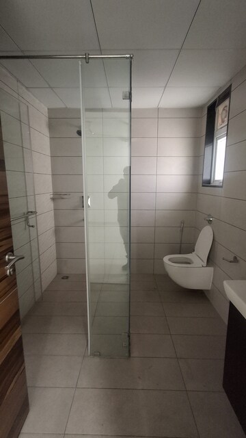 Bathroom in 3 BHK Apartment at Jayabheri The Summit, Narsingi – for Rent