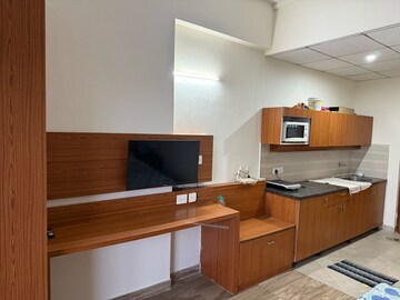 Kitchen in 1 BHK Apartment at Paramount Golfforeste, Zeta I Greater Noida – for Rent