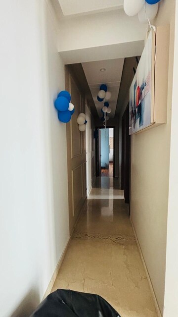 Building Lobby in 2 BHK Apartment at Omkar Alta Monte, Malad East – for Rent
