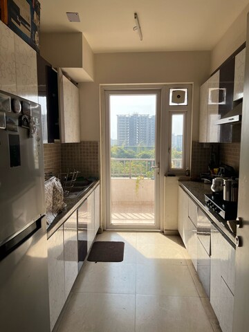 Kitchen in 3 BHK Apartment at DLF The Skycourt, Sector 86 – for Rent