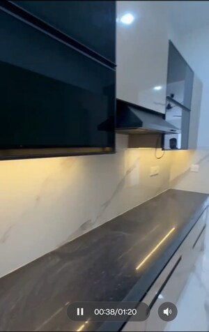 Kitchen in 3 BHK Apartment at Smart World Gems, Sector 89 – for Sale