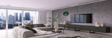 Living Room in 3 BHK Apartment at Godrej Tropical Isle, Sector 146 – for Sale