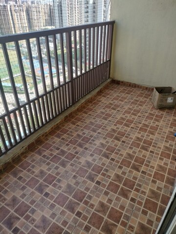 Balcony in 3.5 BHK Apartment at Prateek Laurel, Sector 120 – for Rent