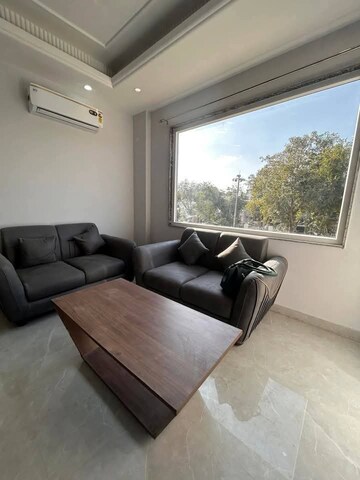 Living Room in 1 BHK Builder Floor at Saket – for Rent