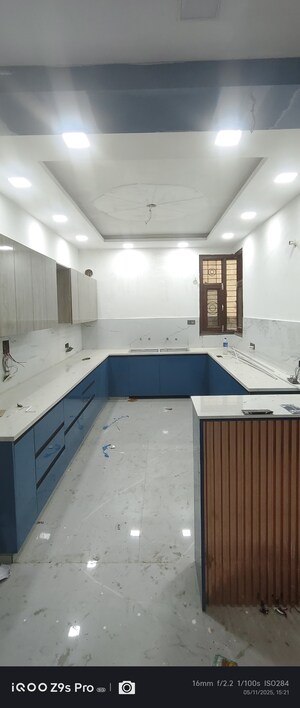 Kitchen in 4 BHK Builder Floor at Srishti Greenfield Homes, Green Fields Colony – for Sale