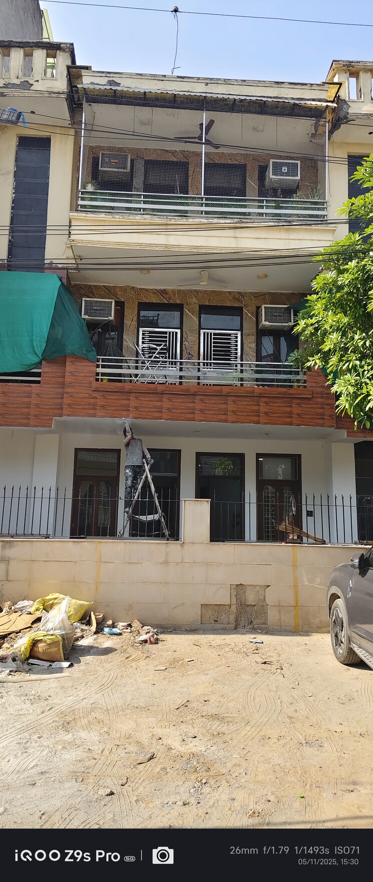 Exterior View, srishti-greenfield-homes 4 Bedroom 450 Sq.Yd. Builder Floor In Green Fields Colony Faridabad 8795991