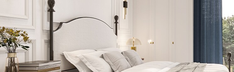 Bedroom, mahagun-mezzaria 4 Bedroom 3525 Sq.Ft. Apartment In Sector 78 Noida 8796033